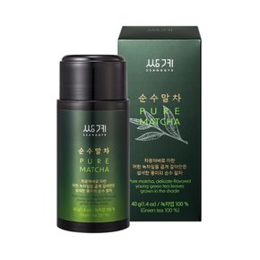 하동녹차 100% 순수 말차가루 40g