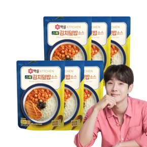 백설 스팸김치 덮밥 소스 130g x6개