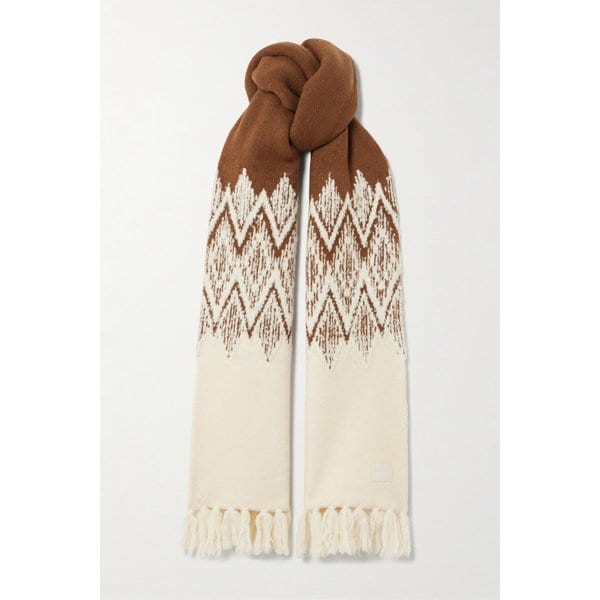 발리 세바스찬 프린지 페어 아일 니트 스카프 46376663162924498