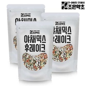  야채 믹스 후레이크 300g 라면 우동 건더기 스프 분태 x 3