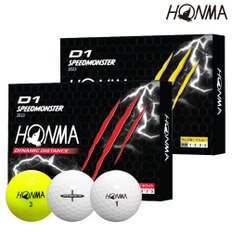 [SSG특가][혼마] 정품 D1 스피드몬스터 2피스 골프공 12구 HONMA