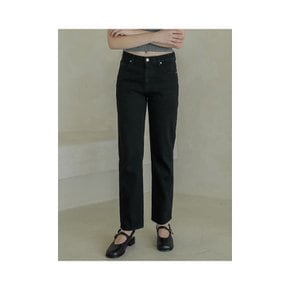 Lossy boy-fit denim pants_black