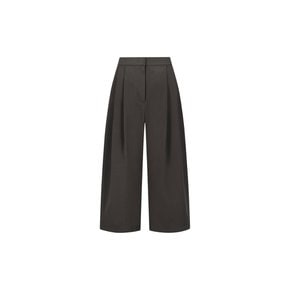 아모멘토 26FW Two Tuck Wide Banding Pants (2 Colors)