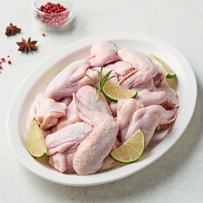 [미식예찬] 국내산 냉장닭 통날개 1kg