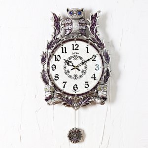 바보사랑 (ksp109)저소음 넝쿨부엉이 시계 주석[무료배송]