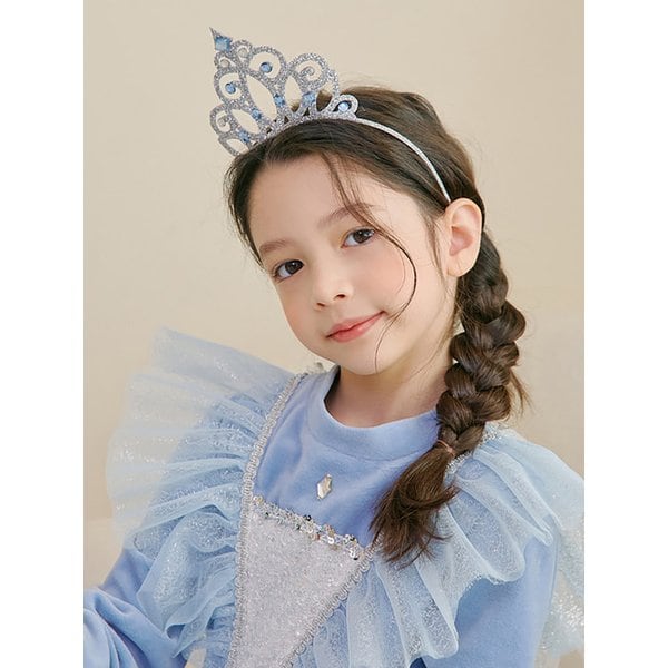 크리스탈 크라운 헤어밴드