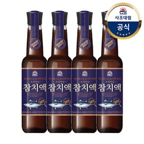 [사조]프리미엄 참치액550ml x4개