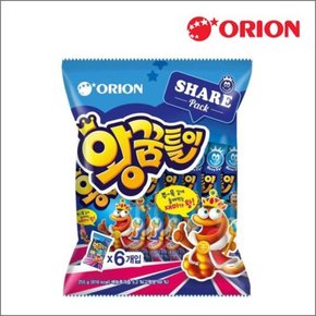 오리온 왕꿈틀이 255g(6개입)x3