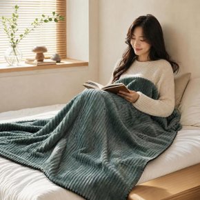 맘스품 DC 12V 안전전압 전자파FREE 탄소사 발열 카본 온열 어싱양면 매트(매트+PD65W아답터패키지)