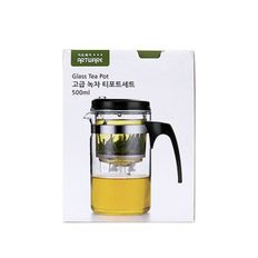 IS 아트웨어 고급 녹차 티포트세트 500ml