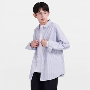 남자 가을이월 루즈핏스트라이프셔츠 26A5332 _P415214248