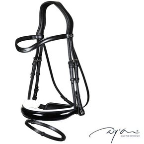 [DYON] Patent Large Crank Noseband Bridle 승마용 가죽굴레