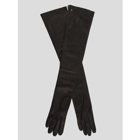 FW23 Max Mara Leather Long Gloves Glove AMICA334001 AMICA334001