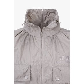 [부산점] 보브)) 셔링 디테일 나일론 크롭 점퍼 (7125220702)