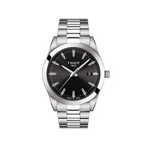 미국 티쏘 시계 남성 Tissot Mens Gentleman 스테인리스 스틸 Dress 워치 Grey 1349220