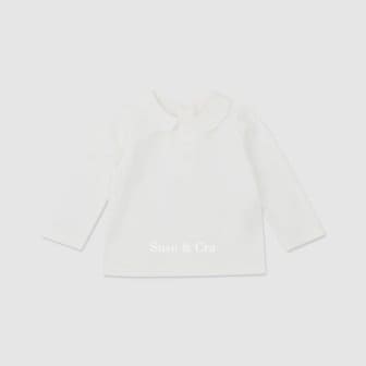 슈슈앤크라 mini 잉크 카라 티셔츠 ㅡ 아이보리