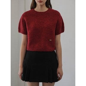 Olly Half Sleeve Knit [Red]