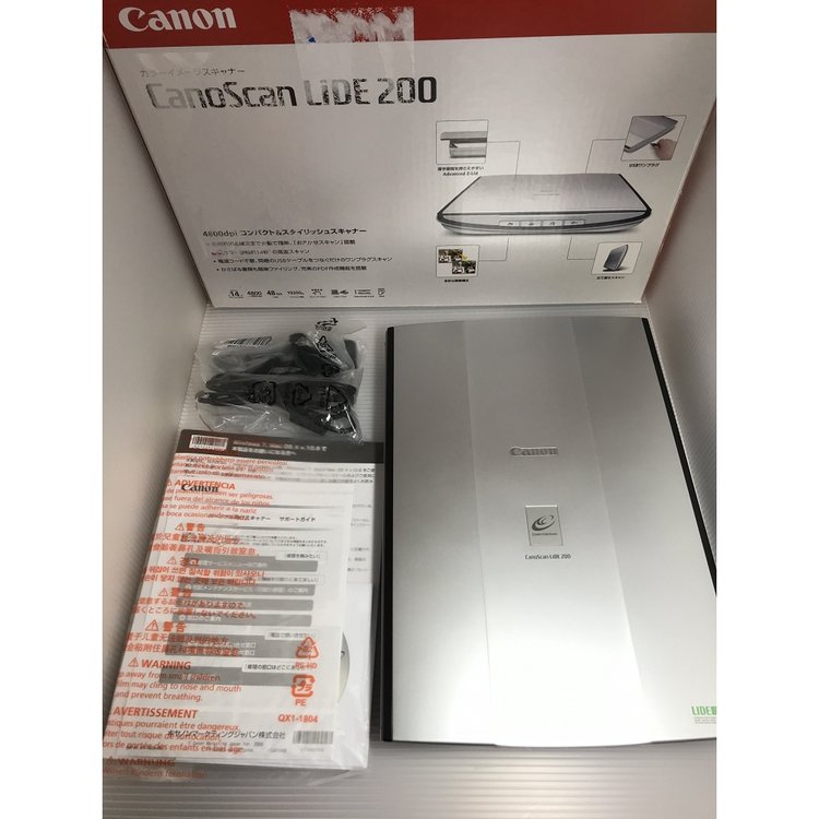 非常に良い)Canon CanoScan LiDE 200 2924B001 Canon CanoScan LiDE