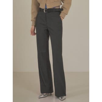 시야쥬 SIPT7090 페미닌 로우라이즈 부츠컷  슬랙스_Charcoal