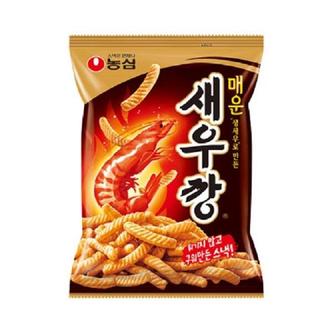  매운새우깡 대용량 지퍼백 6입(400g x 6개) 1박스 무료배송