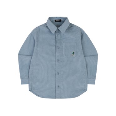 캉골키즈 코듀로이 베이직 셔츠 RC 0104 블루 (ARCCSH01040BU)