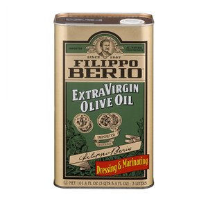  [해외직구]필리포 베리오 엑스트라버진캔 올리브오일 3L Filippo Berio Extra Virgin Olive Oil 101.4oz
