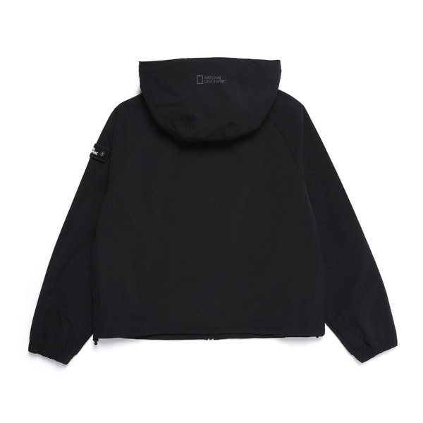 [여주점] N252WFT140 여성 아델리 경량 우븐스트레치 풀집업 후드 점퍼 CARBON BLACK