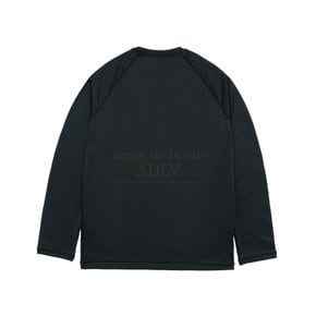 CIRCLE SYMBOL LONG SLEEVE RASH GUARD BLACK 서클심볼 남성 래쉬가드 블랙