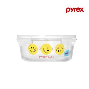 노티드 4면밀폐용기 원형 960ml