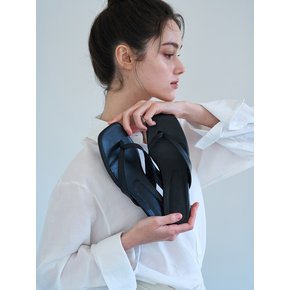 루미 키튼 플립 뮬 3cm  (CW0104BK)