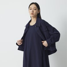 여 크링클 자켓(NAVY / CHARCOAL)