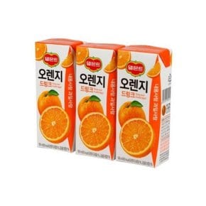 롯데 델몬트드링크팩 오렌지 190ml x 24개입