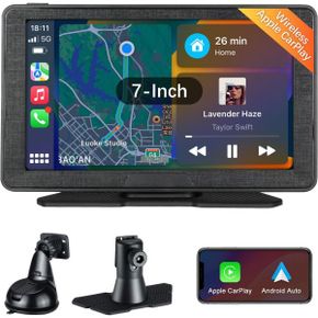 독일 카플레이 모니터 Android Car Wireless Apples CarPlay with Screen 7 Inch PoRtAble Autoa