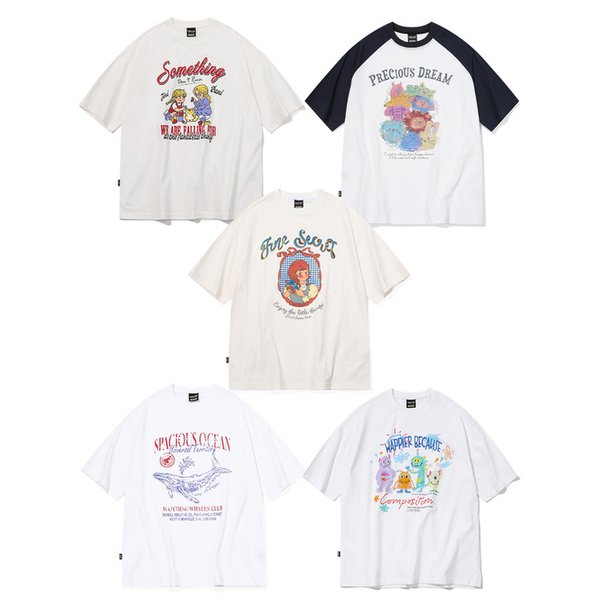 꼼파뇨 BEST 그래픽 반팔티