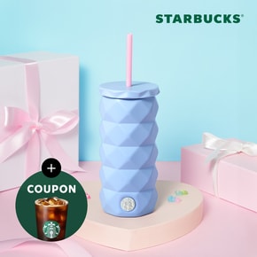 [스타벅스] SS 코튼캔디 나나스 블루 텀블러 444ml