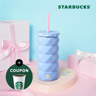  [스타벅스] SS 코튼캔디 나나스 블루 텀블러 444ml