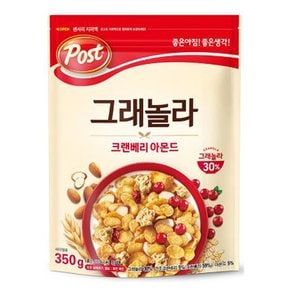 포스트 그래놀라 크랜베리 아몬드 350g