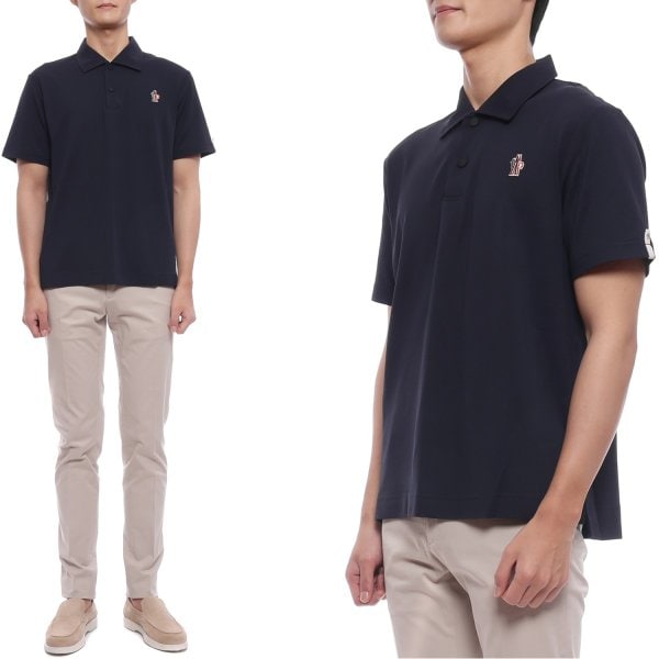 [부산점] 26SS 남성 로고 패치 폴로 반팔티셔츠 (8A00004 89AVZ 742 26S)