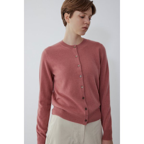 [리오더] 이태리 CARIAGGI 캐시미어 라운드넥 니트 가디건 IA15451900253