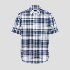 24SS 마드라스 멀티체크 반소매 셔츠 - 블루(BC4465C33P)