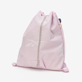 X RAWROW 2WAY STRING GYM SACK - 핑크 REBA4FY72P1