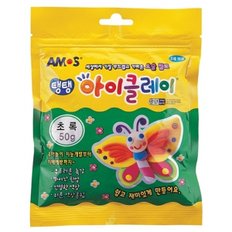 아모스 탱탱 아이클레이 파우치 50g 초록