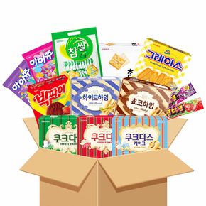 [G]크라운 개별포장 과자 탕비실세트 / 사무실 개별포장 간식 학원