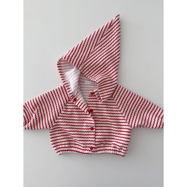 단가라 요정 가디건_레드