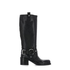 24FW 아쉬 부츠 STAN02VEGETAL CALFBLACK Black