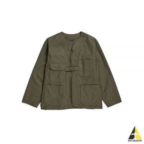 엔지니어드 가먼츠 Shooting Jacket Olive CP Weather Poplin (23F1D061-NQ