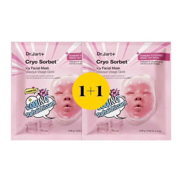 [1+1] 닥터자르트 크라이오 소르베 아이스 페이셜 마스크