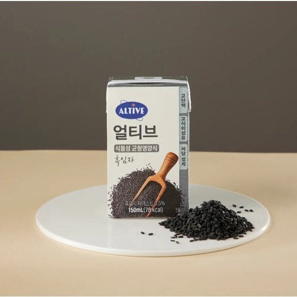 얼티브 식물성 균형영양식 흑임자 150mL