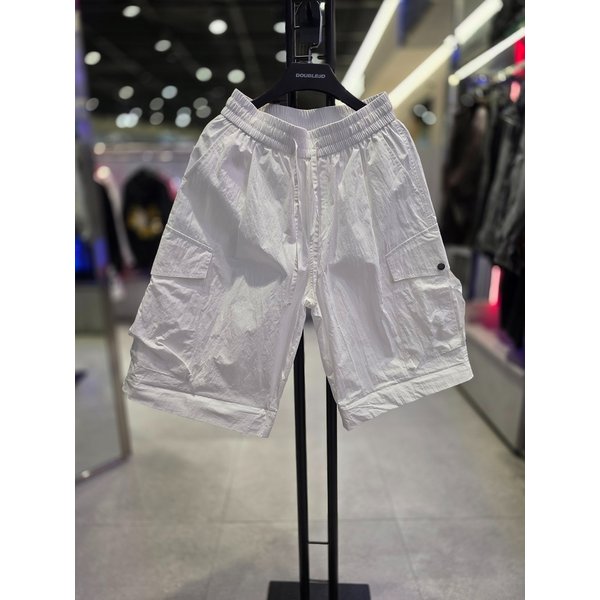 [시흥점] 26` 버뮤다 겸용 우븐 벌룬 와이드 카고팬츠(화이트)/JHZZ80427WH