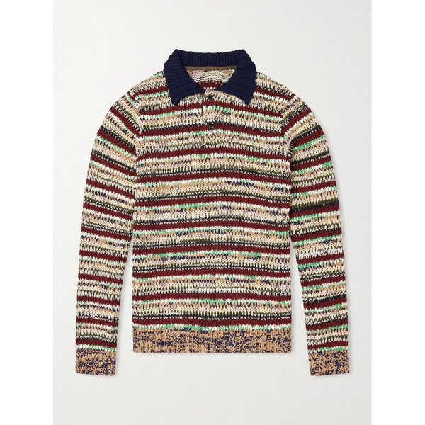 코튼 블렌드 니트 폴로 셔츠 46376663162959933